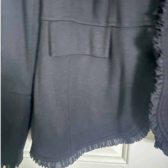 Chico's Black Jacket Size 1 (M) - Picture 6 of 13